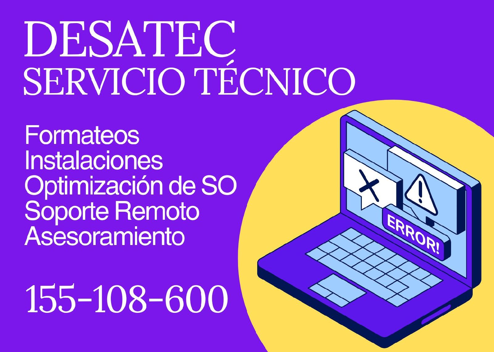 Foto 4 de Desatec Servicio Técnico